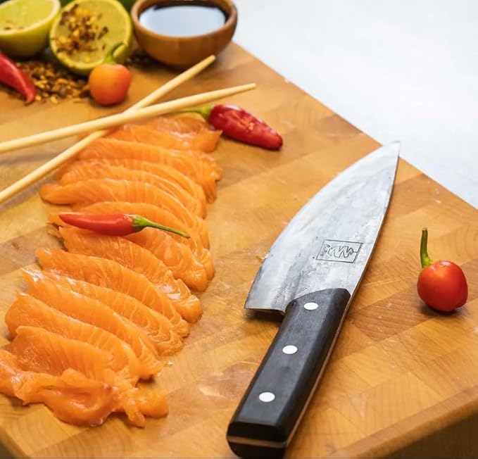 COOLINA The Ultimate Meat Lover 4-Knife Set - Premium Hand-Forged High-Carbon Steel Kitchen Knives: Versatile Promaja, Heavy-Duty Lixy, Precision Daozi, and Multi-Functional Tungsten